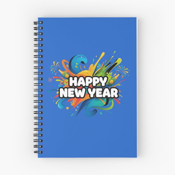 Item preview, Explosive Happy New Year Art designed and sold by InkWeaveShop.