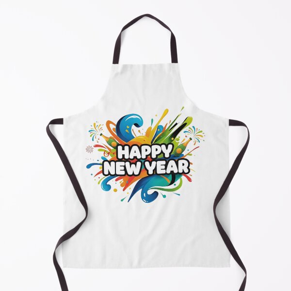 Item preview, Explosive Happy New Year Art designed and sold by InkWeaveShop.