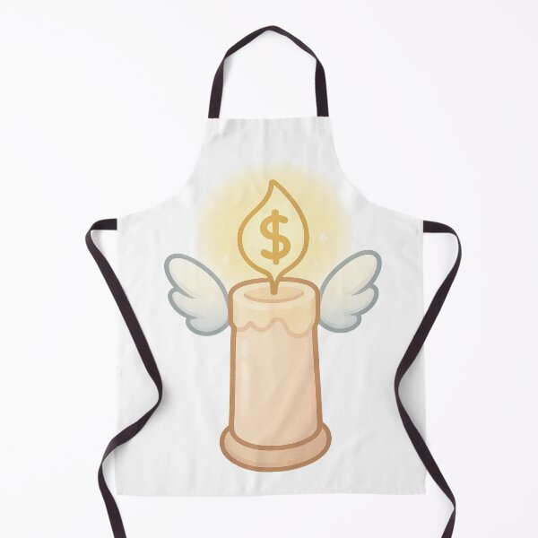 Item preview, Sacred Finance Candle - Angel Money Flame Sticker | Soft Girl Wealth Charm | Divine Abundance Aesthetic | Money Sticker designed and sold by HerDreamCodes.