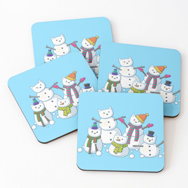 Item preview, Snow Cats designed and sold by doodlecats.