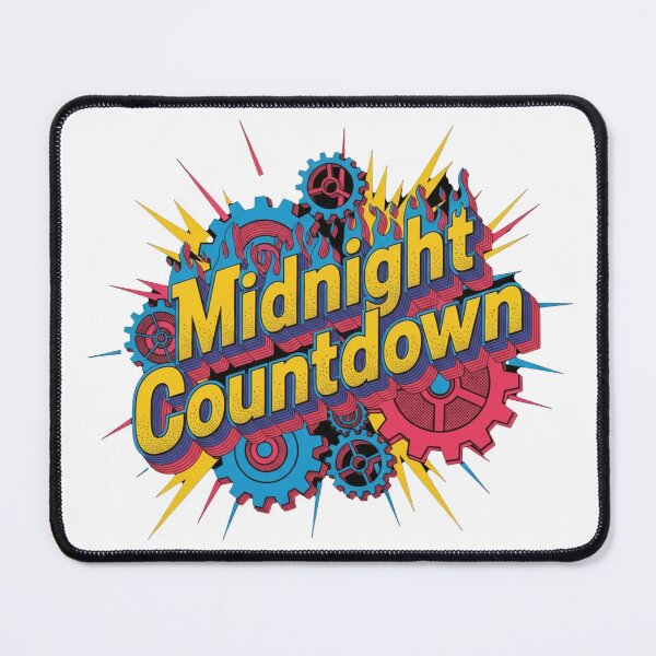 Item preview, Vibrant New Year's Eve Pop Art designed and sold by InkWeaveShop.