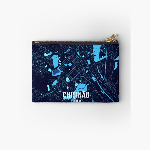 Item preview, Chișinău Midnight City Map designed and sold by HomeLivingCo.
