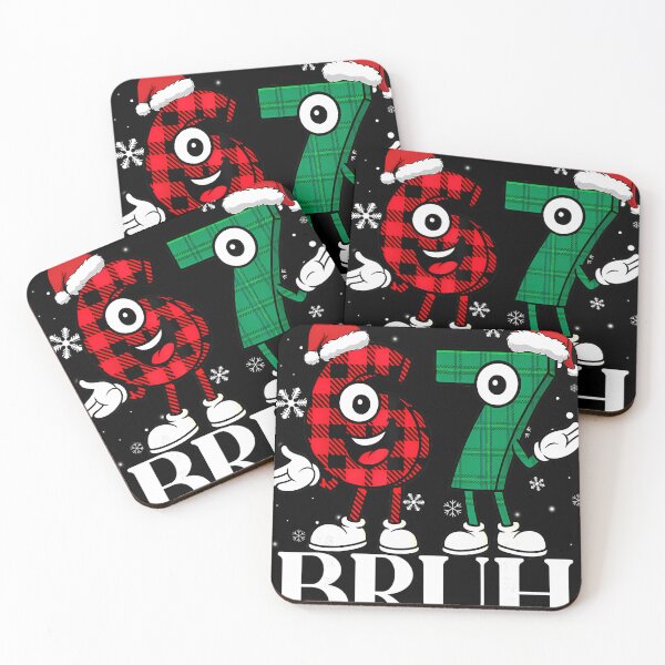 Item preview, Turkey Six Bruh Meme Seven Humor Vintage Christmas designed and sold by MichasBenson.