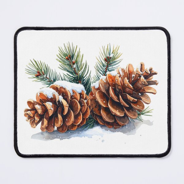 Item preview, Pine Cones on Snow designed and sold by Litely.
