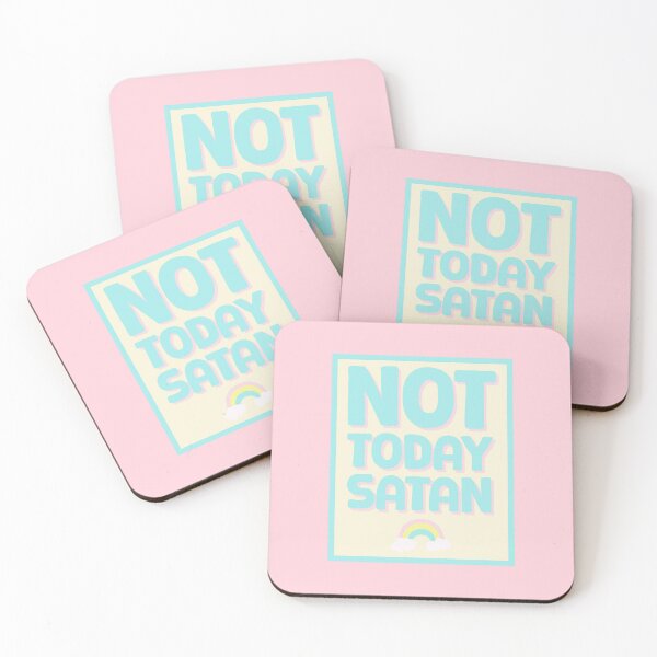 Item preview, Not today Satan designed and sold by dora decors.