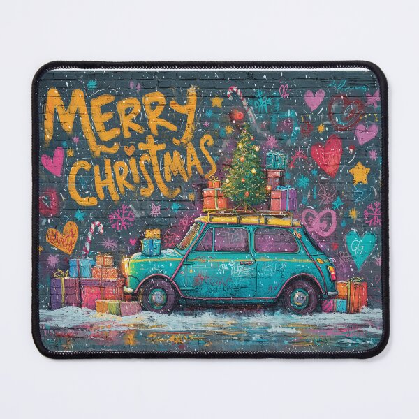 Item preview, Retro Joyride for Christmas designed and sold by sosoetmonde.