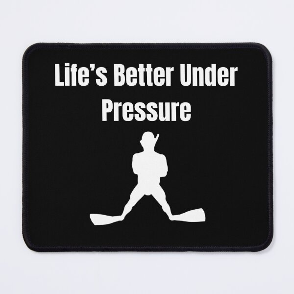 Item preview, Life’s Better Under Pressure – Underwater Hockey Design designed and sold by Ivy-Triggs.