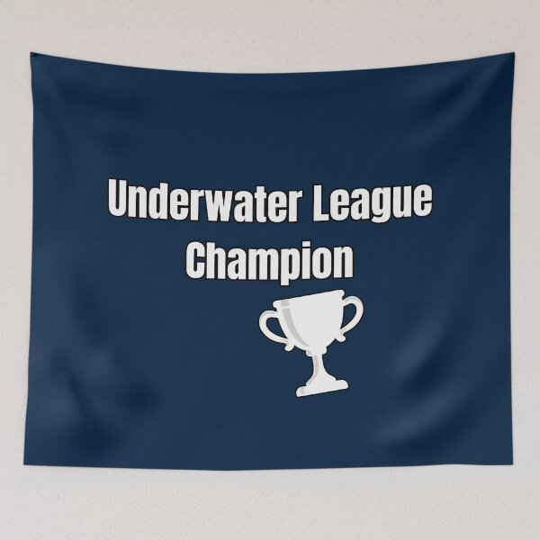 Item preview, Underwater League Champion – Scuba & Hockey Crossover designed and sold by Ivy-Triggs.
