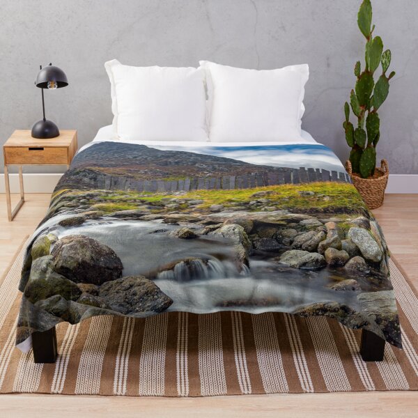 Item preview, Tryfan Mountain Rapids Snowdonia Wales designed and sold by AJEvans.