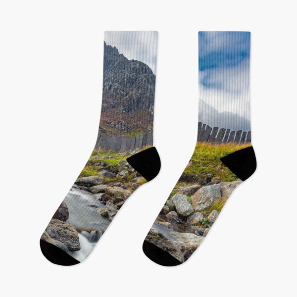 Item preview, Tryfan Mountain Rapids Snowdonia Wales designed and sold by AJEvans.