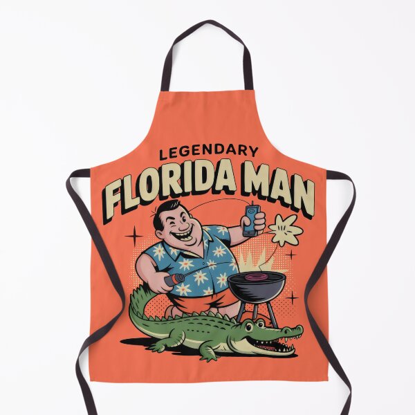 Item preview, Playful Steak Scene with Retro Florida Twist designed and sold by SplashTastic.