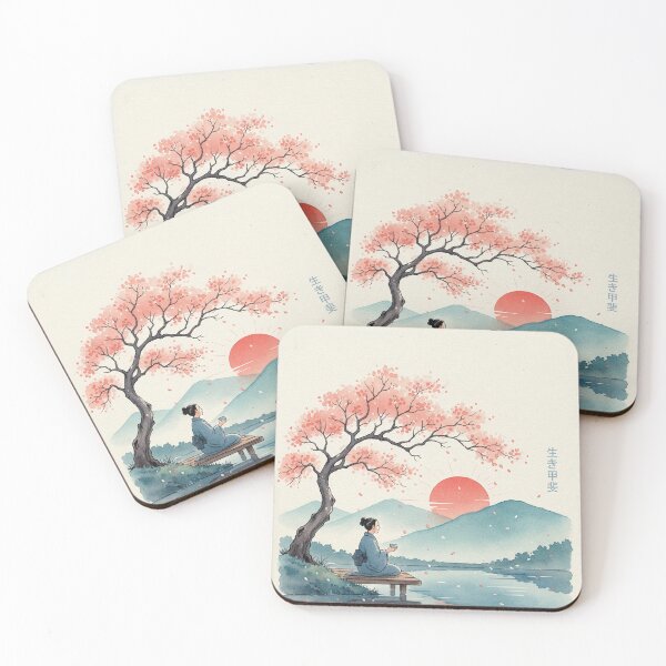 Item preview, Ikigai – Japanese Purpose of Life Art Print designed and sold by Liora-art.