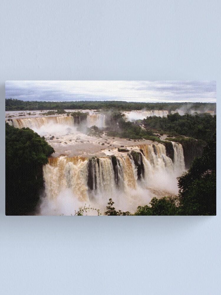 Alternate view of Iguazu Falls Canvas Print