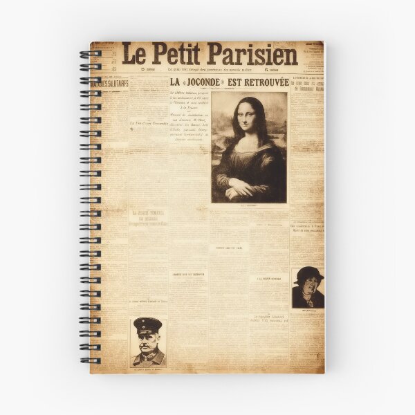 Item preview, Mona Lisa 1913 Breaking News designed and sold by Abeshinobi.