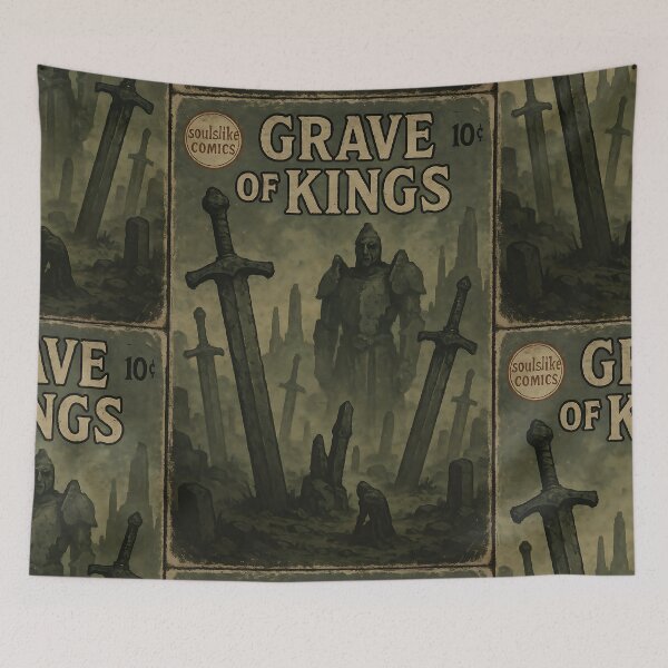 Item preview, Soulslike Art: Grave of Kings designed and sold by bapupa.