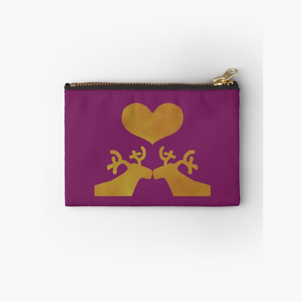 Item preview, Golden Reindeer couple on purple - Calm, Sensory-Friendly designed and sold by CreaTwinkles.