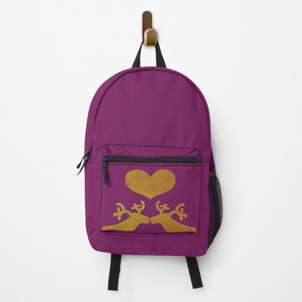 Item preview, Golden Reindeer couple on purple - Calm, Sensory-Friendly designed and sold by CreaTwinkles.