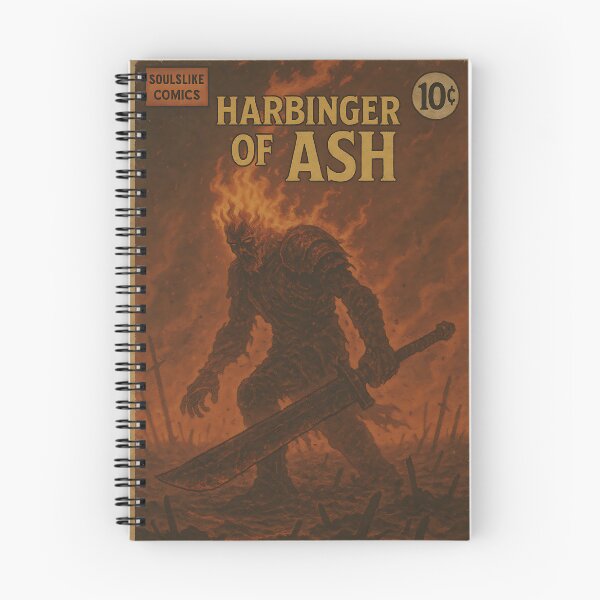 Item preview, Soulslike Art: Harbinger of Ash designed and sold by bapupa.