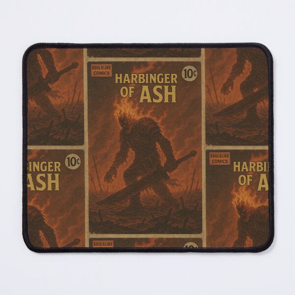 Item preview, Soulslike Art: Harbinger of Ash designed and sold by bapupa.