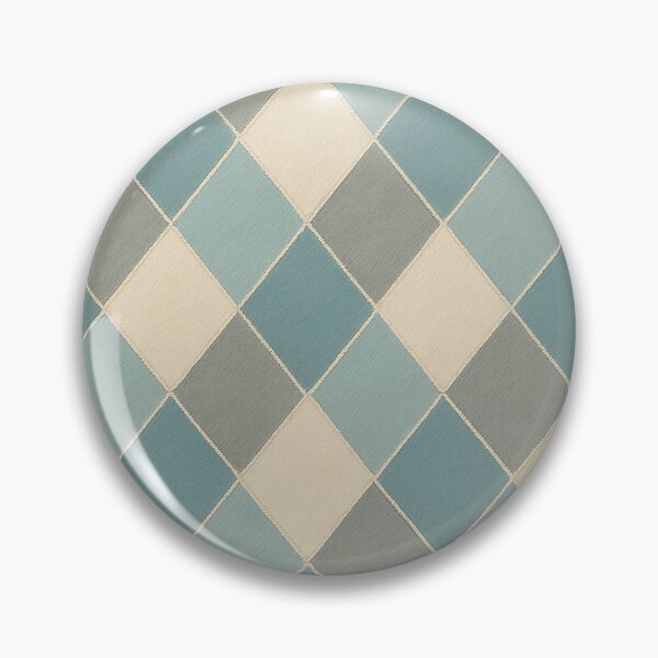 Item preview, Ice blue diamond pattern – Modern and soothing textile design designed and sold by Tommandjerry.