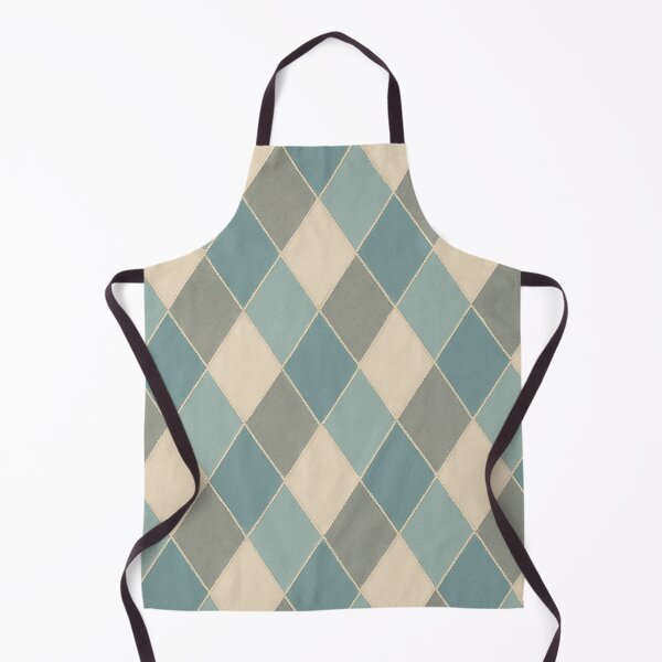 Item preview, Ice blue diamond pattern – Modern and soothing textile design designed and sold by Tommandjerry.