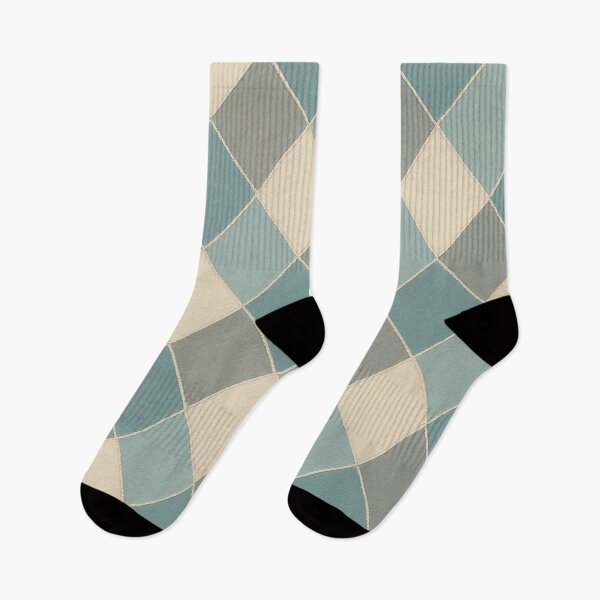 Item preview, Ice blue diamond pattern – Modern and soothing textile design designed and sold by Tommandjerry.