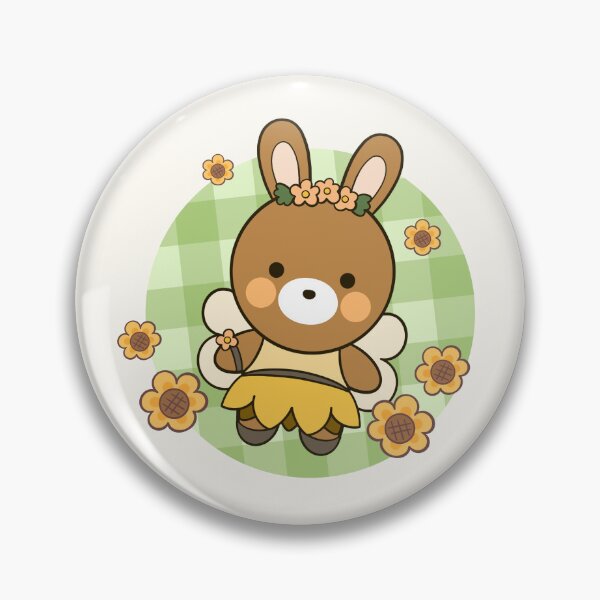 Item preview, Cute Forest Fairy Bunny Kawaii designed and sold by Porpor Artwork.