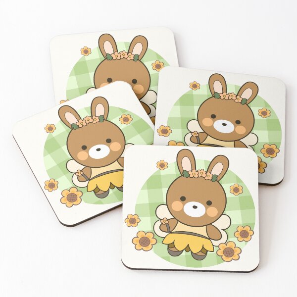 Item preview, Cute Forest Fairy Bunny Kawaii designed and sold by Porpor Artwork.