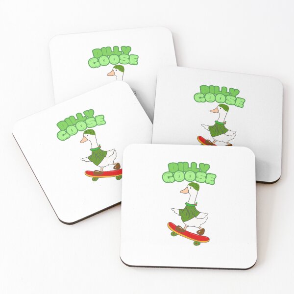 Item preview, Dilly Silly goose wearing dill jumper and boots designed and sold by BritishDelights.