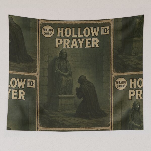 Item preview, Soulslike Art: Hollow Prayer designed and sold by bapupa.