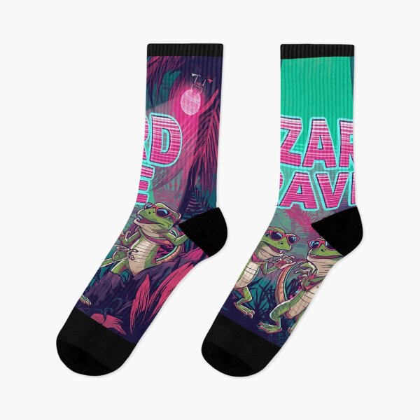 Item preview, Meme Lizard Glow Party Vibes designed and sold by ChicTrendz.