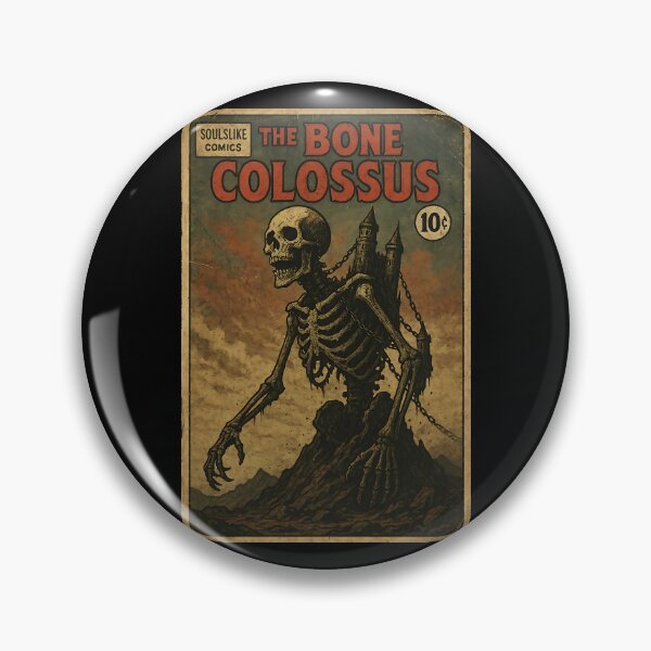 Item preview, Soulslike Art: The Bone Colossus designed and sold by bapupa.