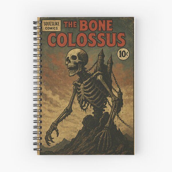 Item preview, Soulslike Art: The Bone Colossus designed and sold by bapupa.