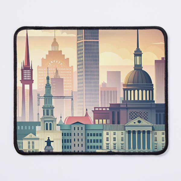 Item preview, Minimalist skyline of Dublin designed and sold by paulrommer.