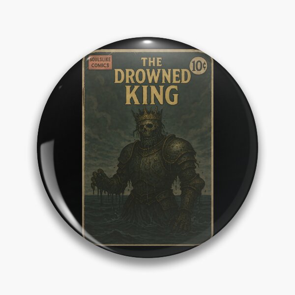 Item preview, Soulslike Art: The Drowned King designed and sold by bapupa.