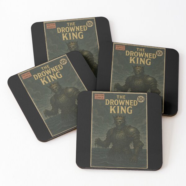 Item preview, Soulslike Art: The Drowned King designed and sold by bapupa.