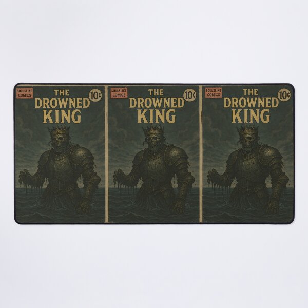Item preview, Soulslike Art: The Drowned King designed and sold by bapupa.