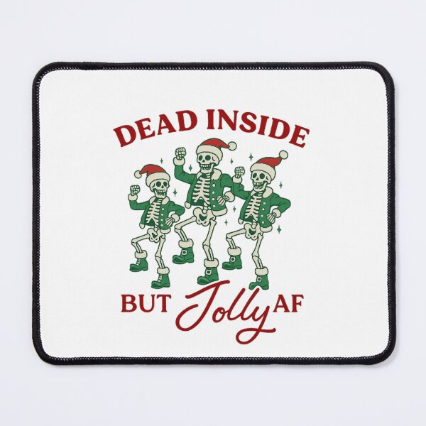 Item preview, Inside Vintage Christmas Jolly Dead Retro Classic Essential But Af designed and sold by SmithWSTaRR.