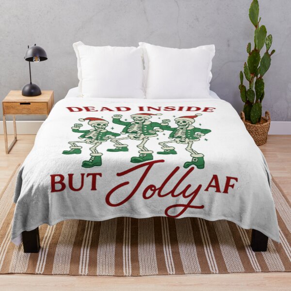 Item preview, Inside Vintage Christmas Jolly Dead Retro Classic Essential But Af designed and sold by SmithWSTaRR.