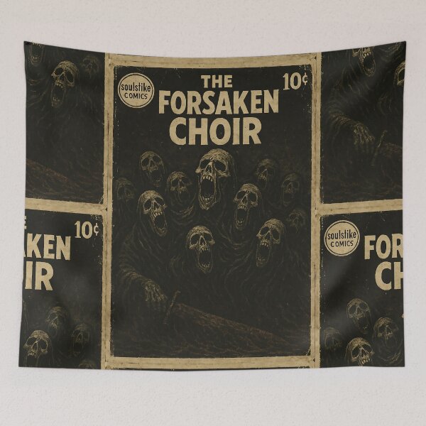 Item preview, Soulslike Art: The Forsaken Choir designed and sold by bapupa.