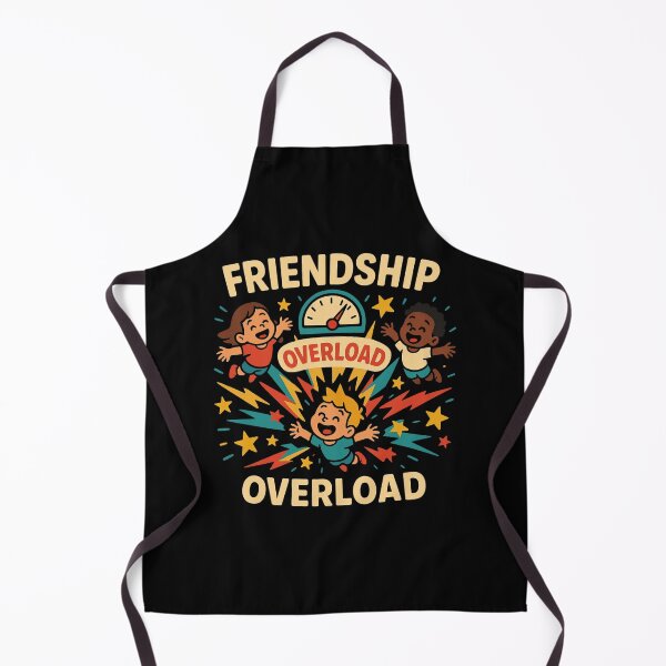 Item preview, Friendship Overload — Joyful Cartoon Energy Burst designed and sold by AlvixVerse.