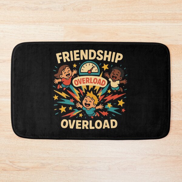 Item preview, Friendship Overload — Joyful Cartoon Energy Burst designed and sold by AlvixVerse.