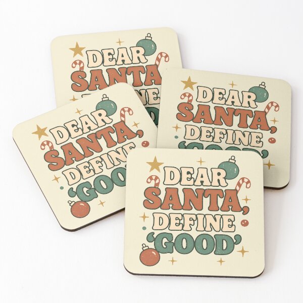 Item preview, Dear Santa Define Good – Funny Christmas Quote designed and sold by Imaginationbeyond.