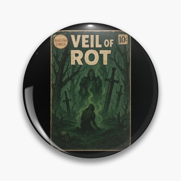Item preview, Soulslike Art: Veil of Rot designed and sold by bapupa.