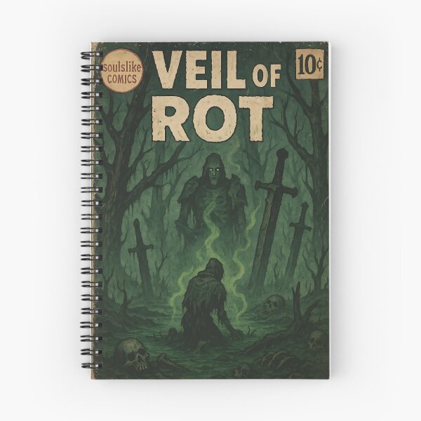 Item preview, Soulslike Art: Veil of Rot designed and sold by bapupa.