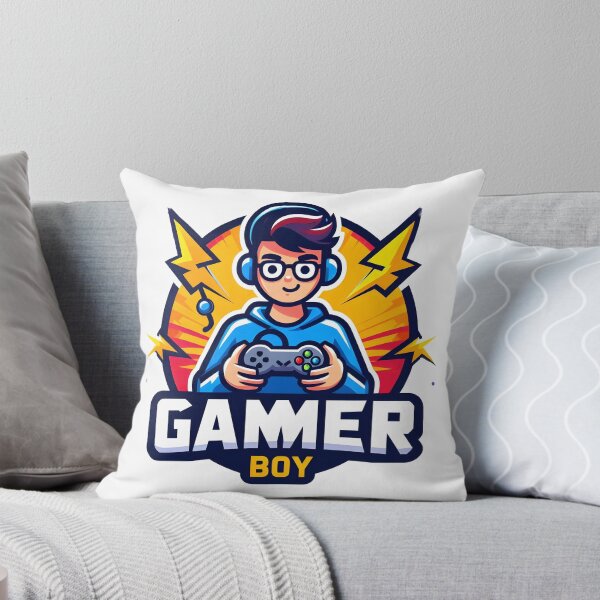 Artikelvorschau, Cooler Gamer-Boy-Cartoon – Design für Gaming-Enthusiasten. entworfen und verkauft von The-T-In-Retro.