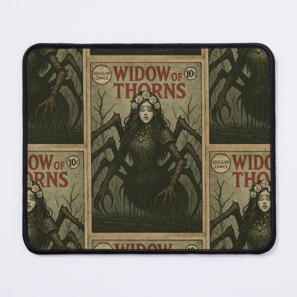 Item preview, Soulslike Art: Widow of Thorns designed and sold by bapupa.