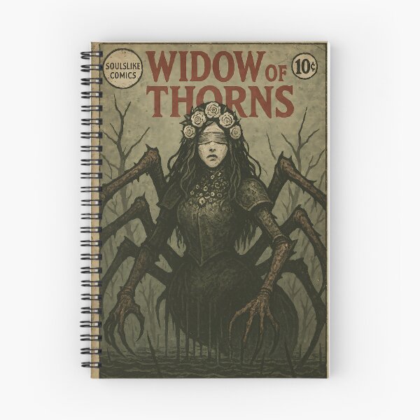 Item preview, Soulslike Art: Widow of Thorns designed and sold by bapupa.