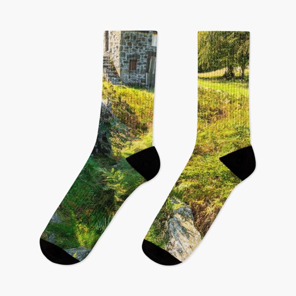 Item preview, Welsh Barn Autumn Snowdonia designed and sold by AJEvans.