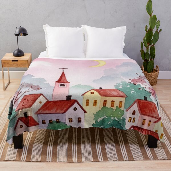 Item preview, Peaceful village designed and sold by Design4uStudio.